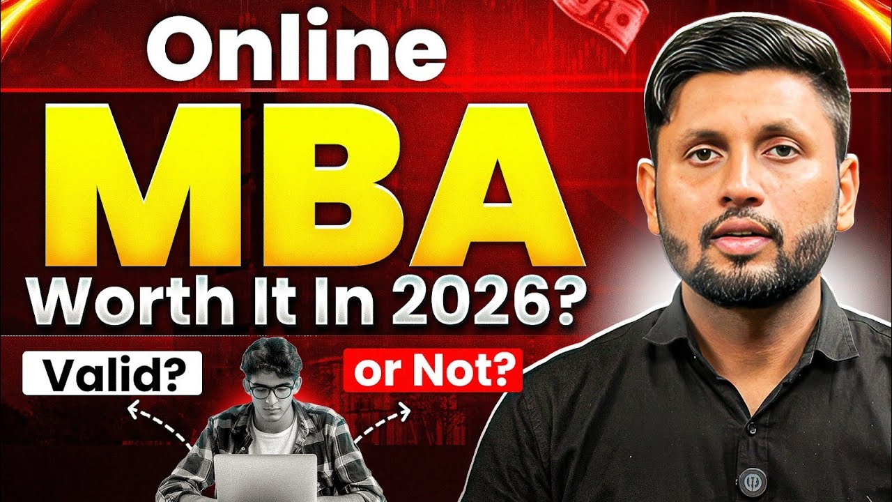 Online MBA in 2026: Is It Worth It? | Career, Salary, ROI & Reality Check | Online MBA Admission