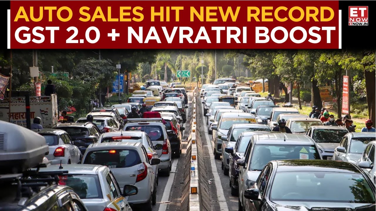 Auto Stocks Zoom: Navratri Kicks Off With Multi-Year Record Sales As GST 2.0 Cuts Drive Demand!