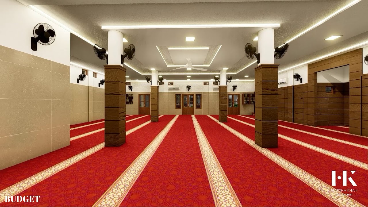 MOSQUE ,Valiyaparamba [interior design]