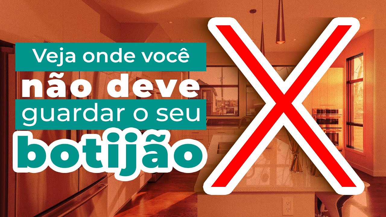 Você sabia? Armazenar botijão de gás em locais inadequados pode colocar sua casa ou negócio em risco