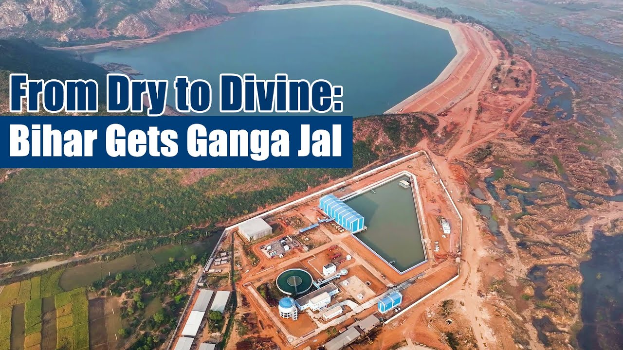 From Dry to Divine: Bihar Gets Ganga Jal | Megha Engineering