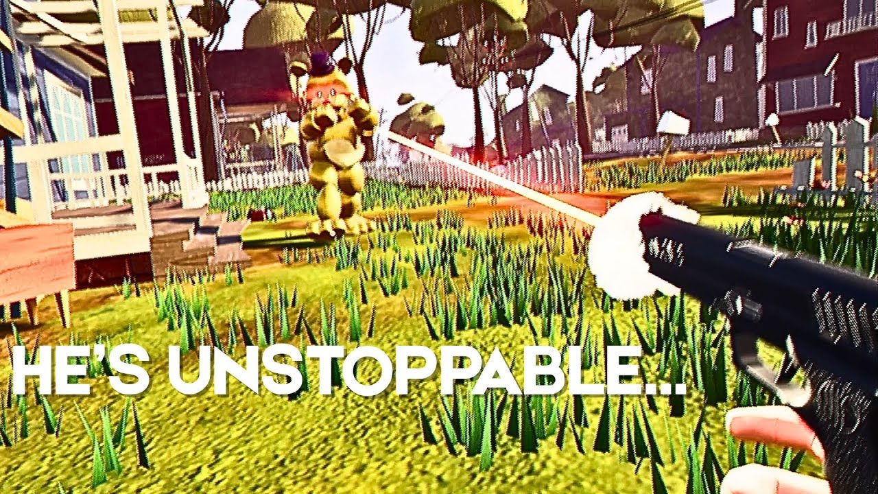 Speed and Bullets Can’t Stop Fredbear…