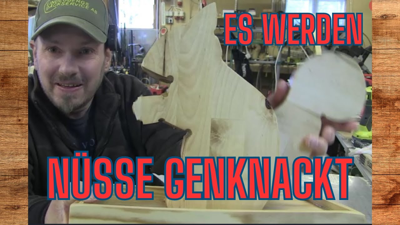 DIY Eichhörnchen Nussknacker