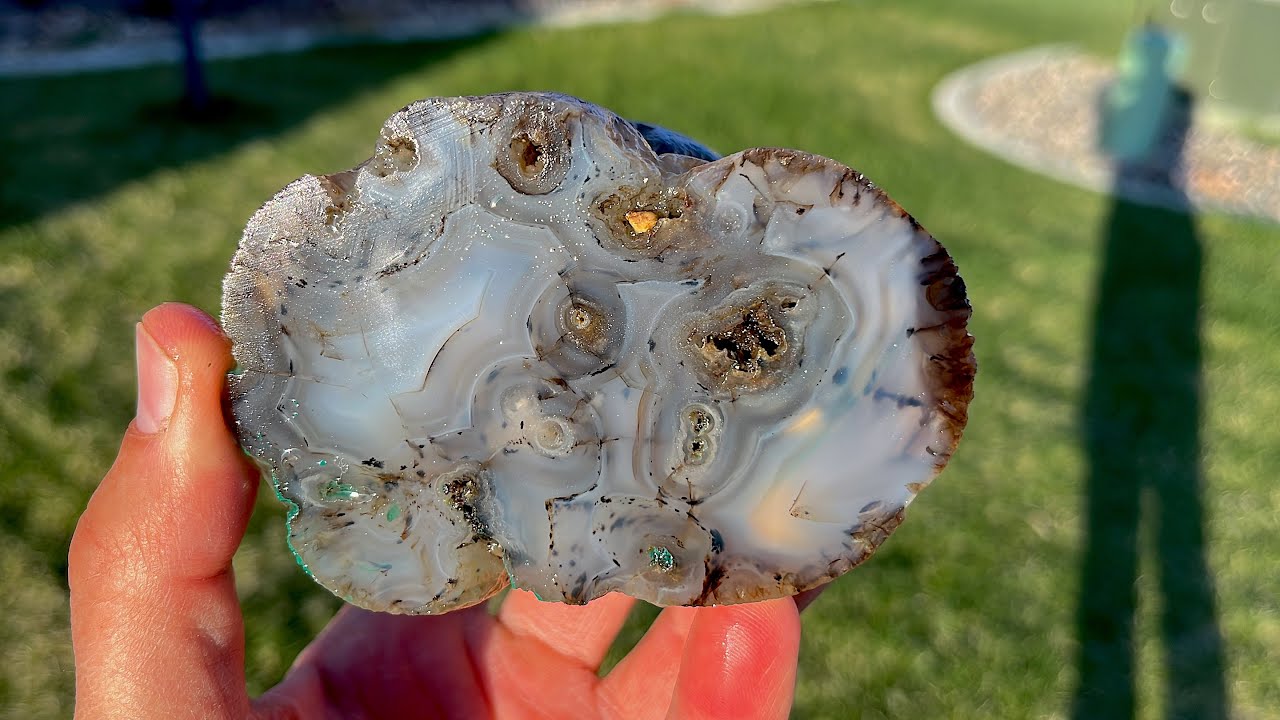 CUTTING THREE MAGNIFICENT AGATES [Mind-Blowing Gemstones!!!]
