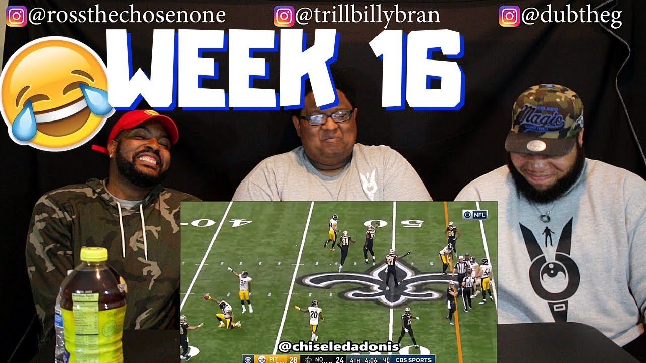 CHISELED ADONIS 2018 NFL Week 16 Game Highlight Commentary - (TRY NOT TO LAUGH)