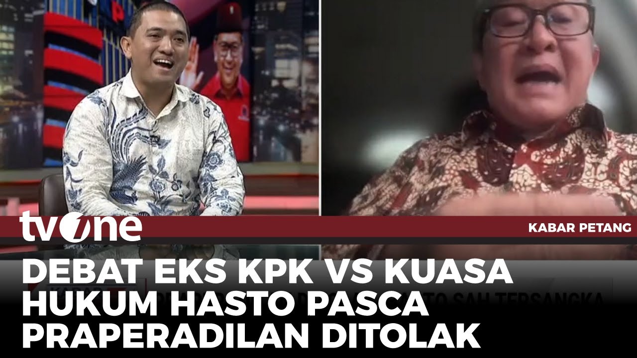 Praperadilan Ditolak, Yudi: Putusan Ini Memperkuat Keputusan KPK Terhadap Hasto | Kabar Petang tvOne