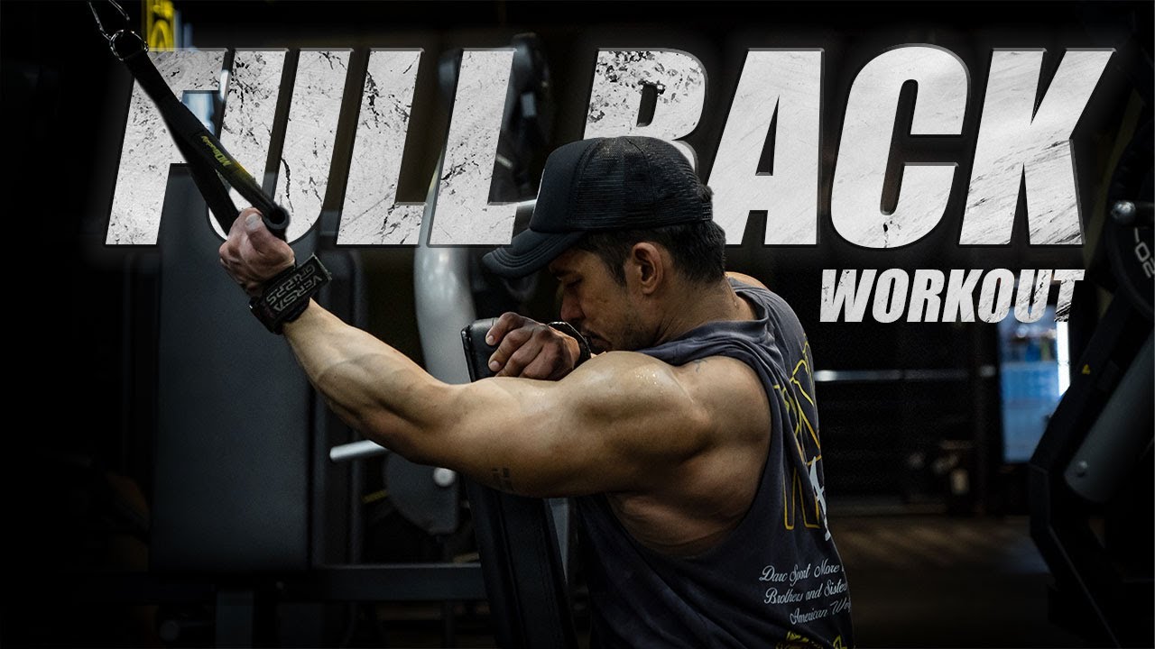 4 BACK Exercises on PULL DAY | KEN HANAOKA