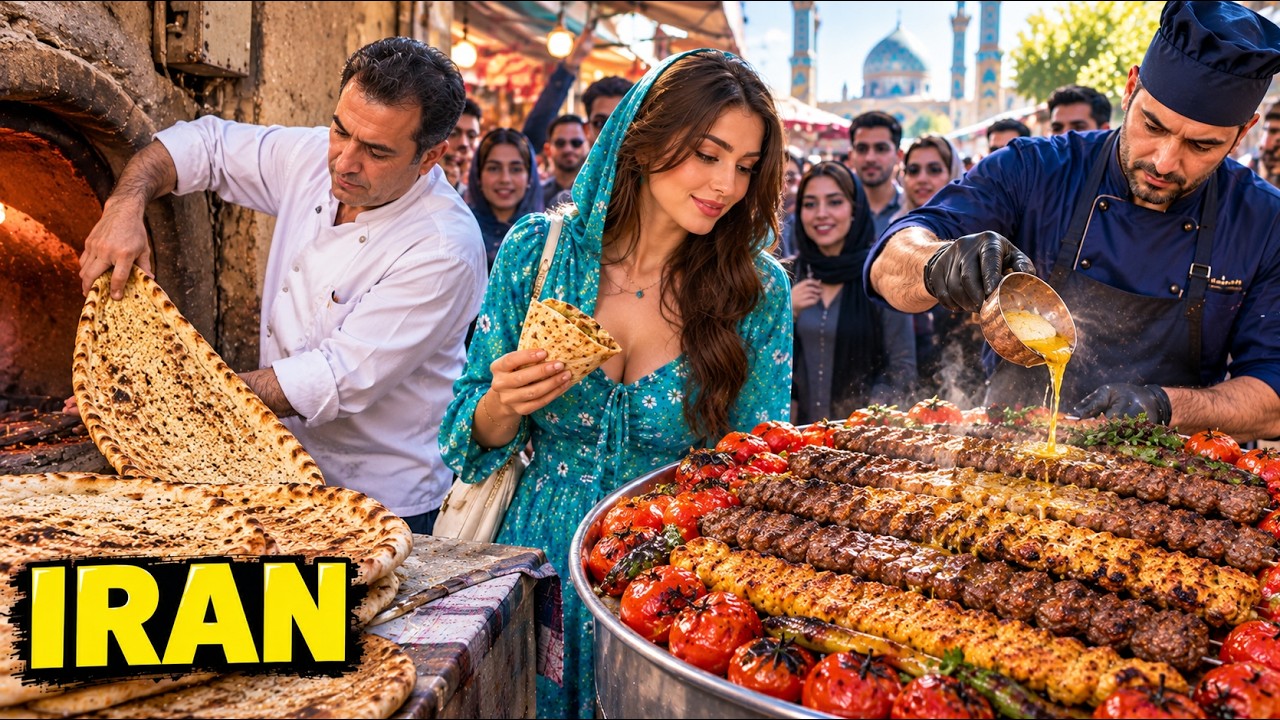 Iranian FOOD Tour 🇮🇷 Iran's Most Loved Authentic Traditional Foods