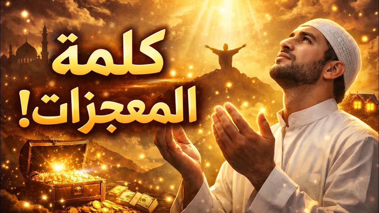 كلمه واحده تحقق لك المستحيلات والمعجزات