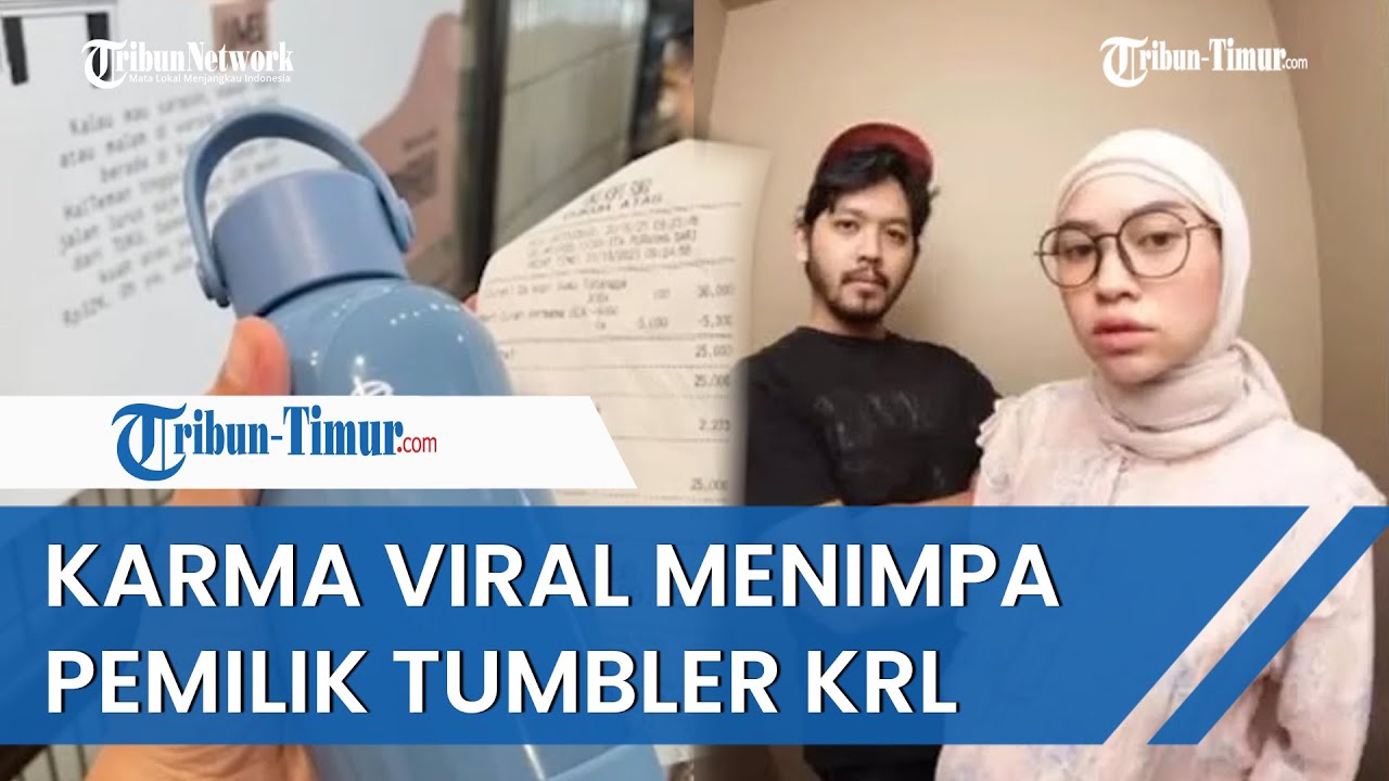 Curhat berujung Petaka, Perusahaan Pecat Karyawan Pemilik Tumbler Hilang di KRL