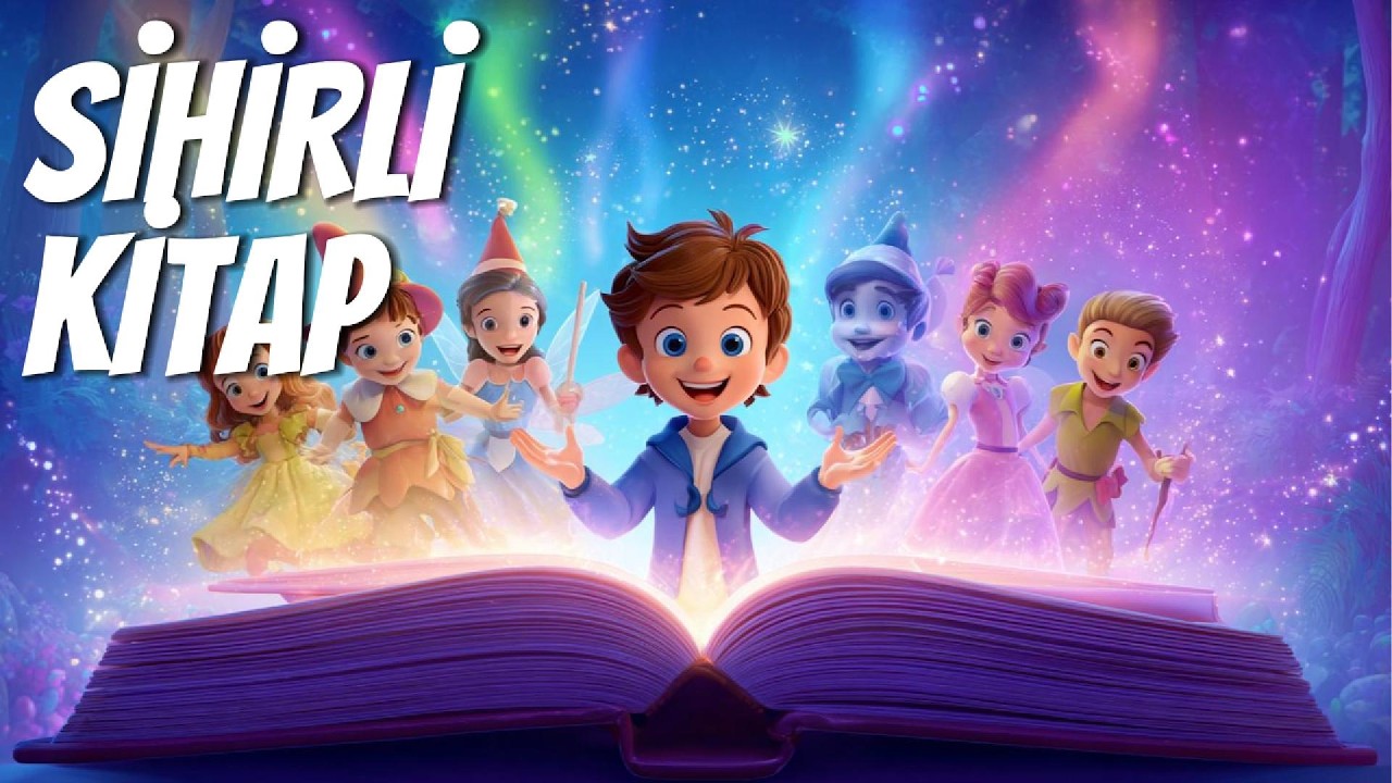 Sihirli Kitap 🌟 | Uyku Masalı |  Masal Dinle