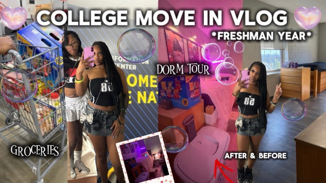 COLLEGE MOVE IN DAY | Freshman year | Coppin State University 💙💛