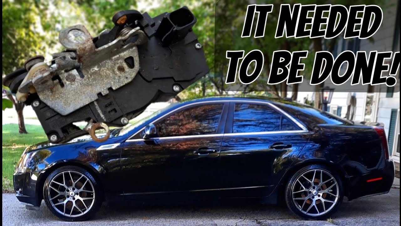 Как заменить привод дверного замка | Cadillac CTS