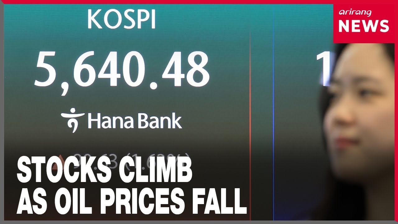 S. Korea's stocks close higher as falling oil prices improve market mood
