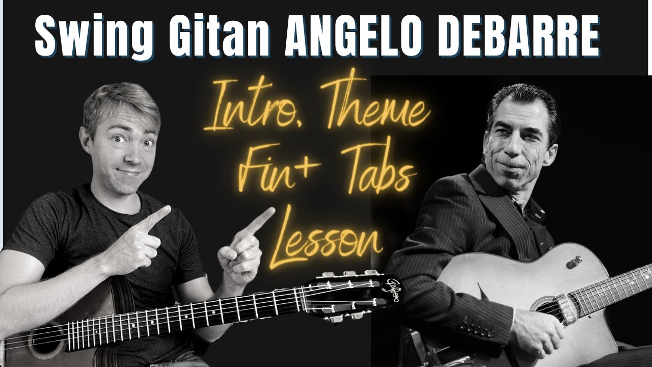 SWING GITAN Style ANGELO DEBARRE + Tabs (1/4)