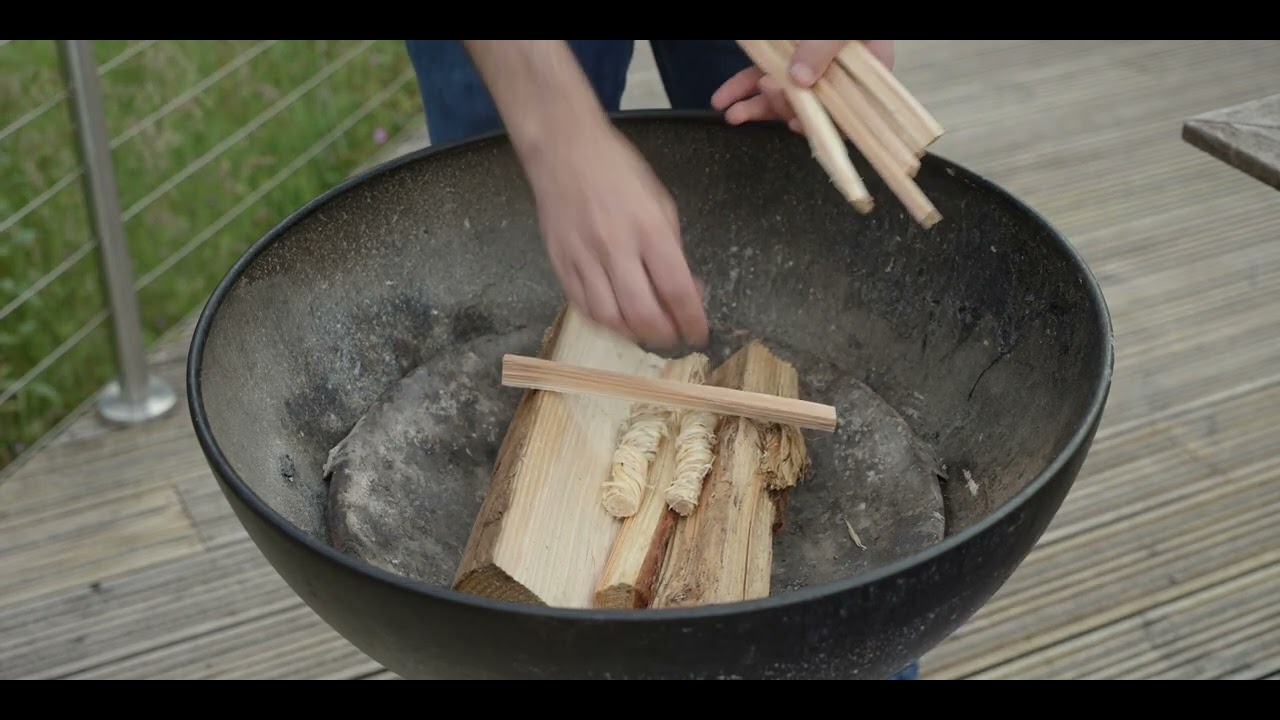 How to Light Your Fire Pit