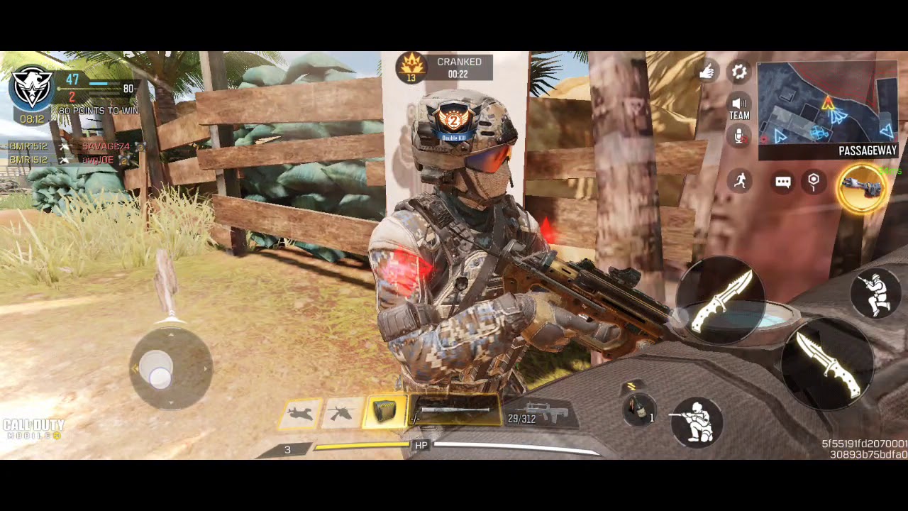KILLING SPREE &times; 20 COD mobile. Cranked mode