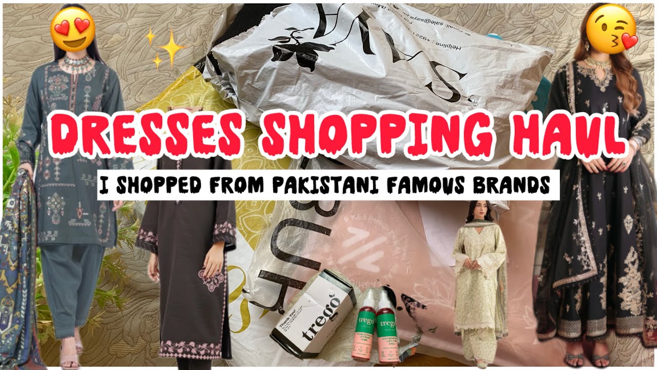Summer shopping hual | I shopped from Pakistani famous brands