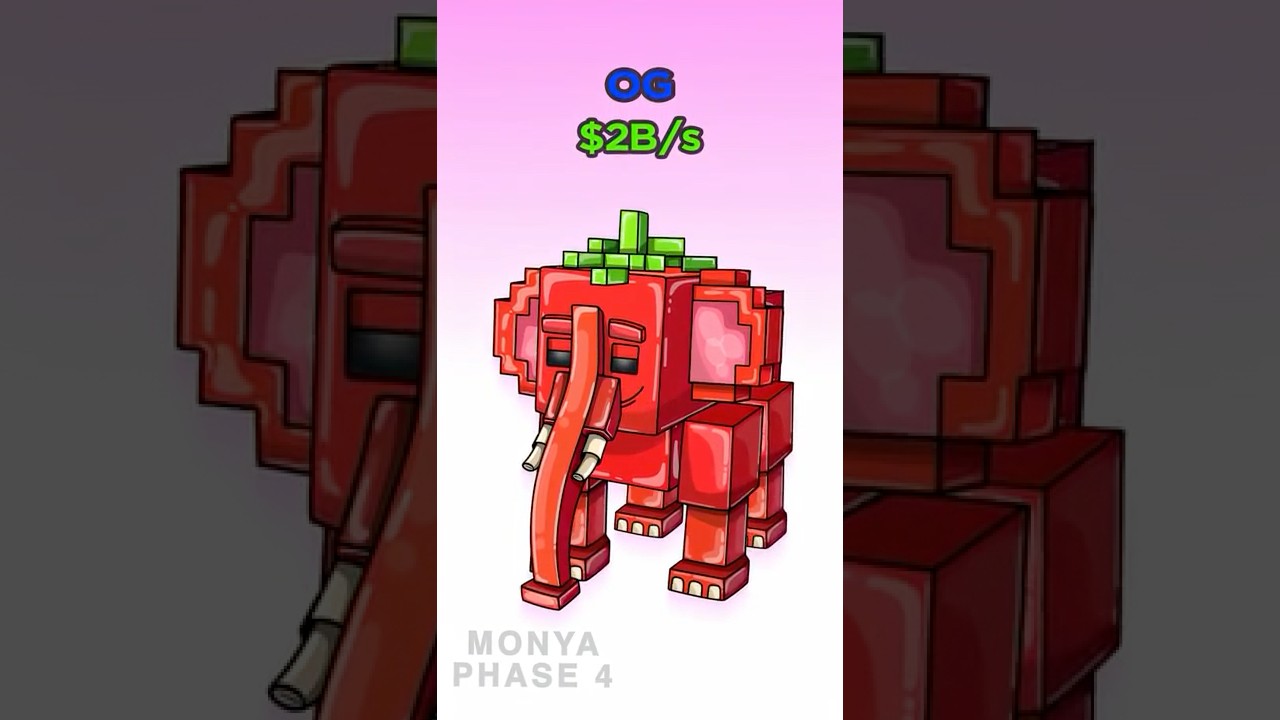 Sprunki Steal a brainrot Strawberry Elephant Phases #sprunki#stealabrainrot