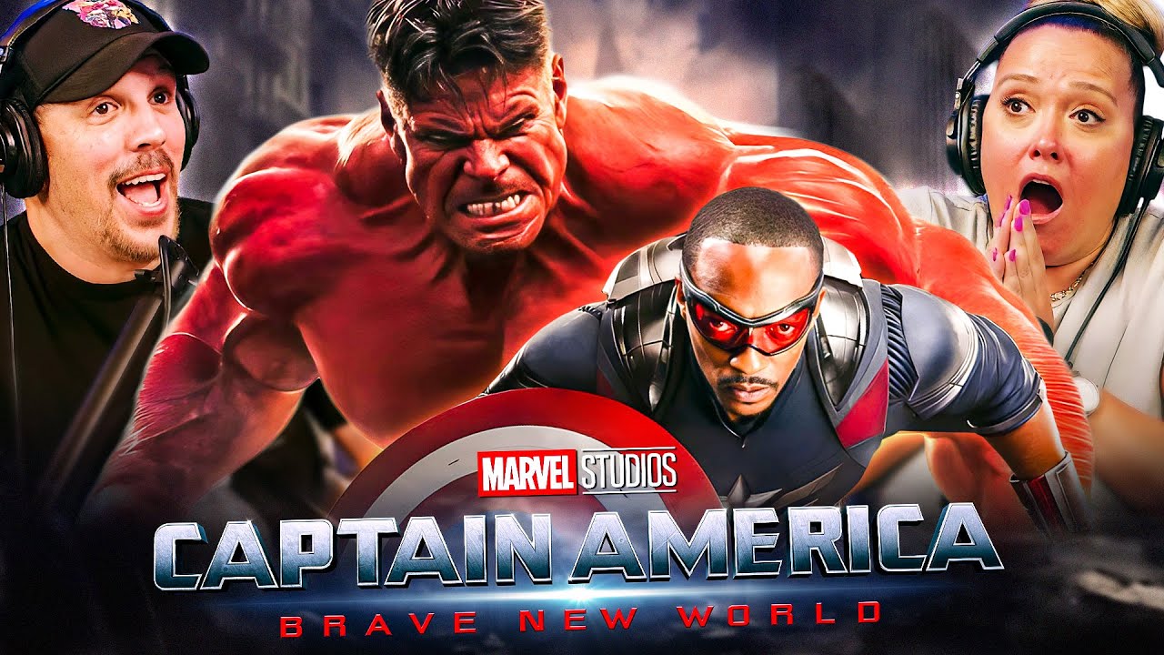 CAPTAIN AMERICA: BRAVE NEW WORLD (2025) | Movie REACTION! | First Time Watch! | Marvel!