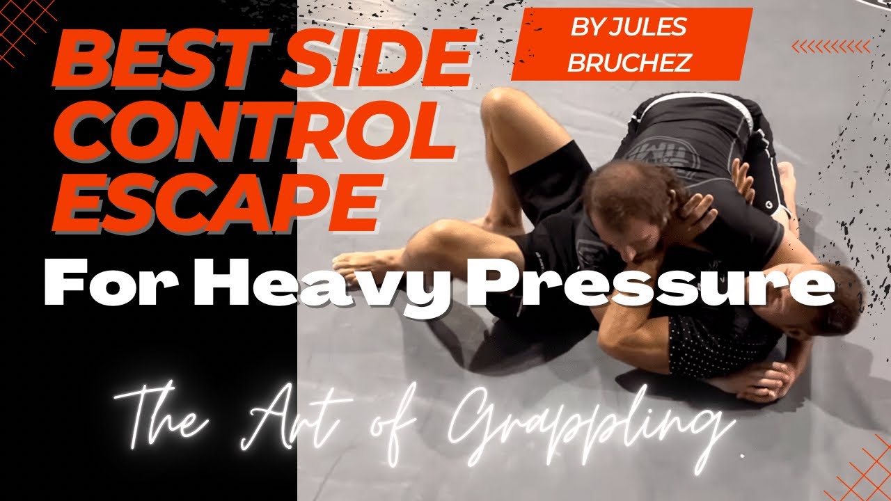 The Best Side Control Escape for Heavy Pressure