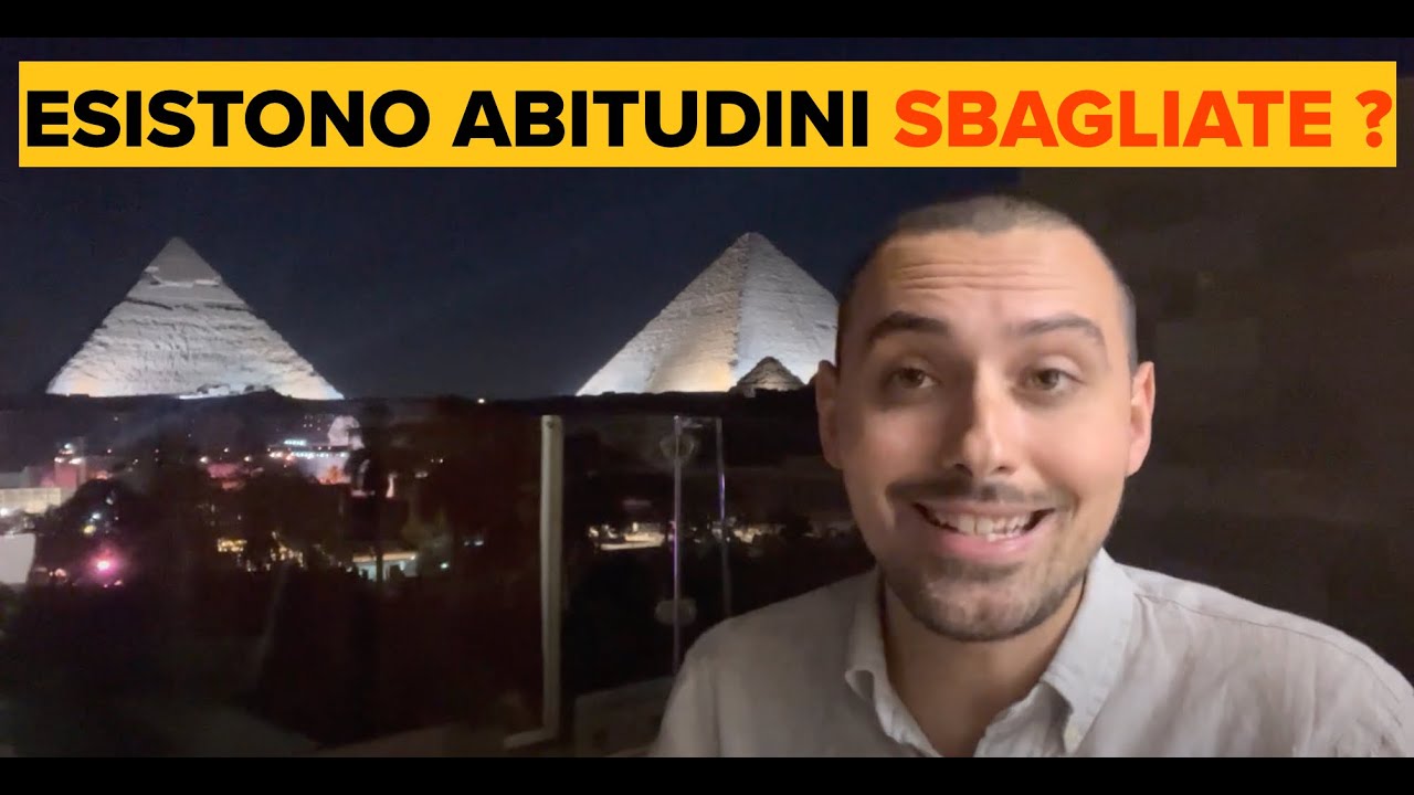Esistono realmente abitudini SBAGLIATE ⁉️🤔