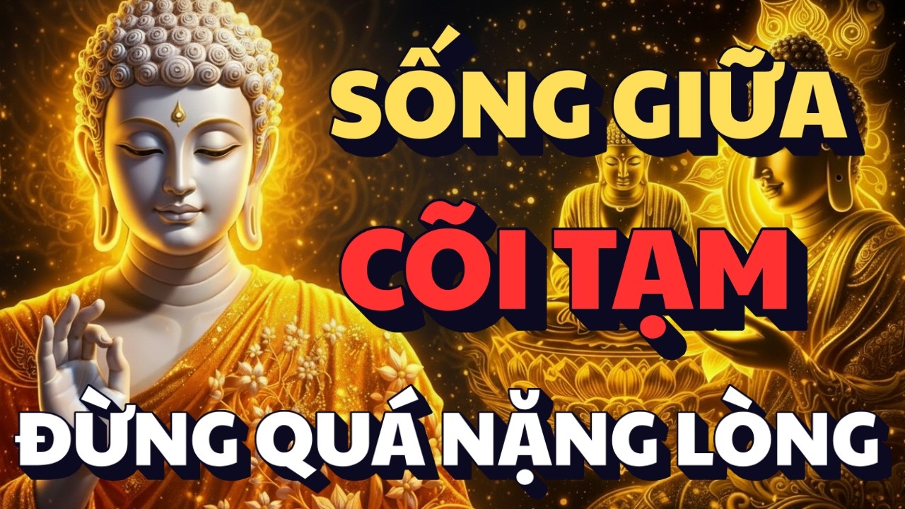 LỜI PHẬT DẠY: CUỘC SỐNG GIỮA ĐỜI CÕI TẠM - ĐỪNG QUÁ NẶNG LÒNG SUY NGHĨ