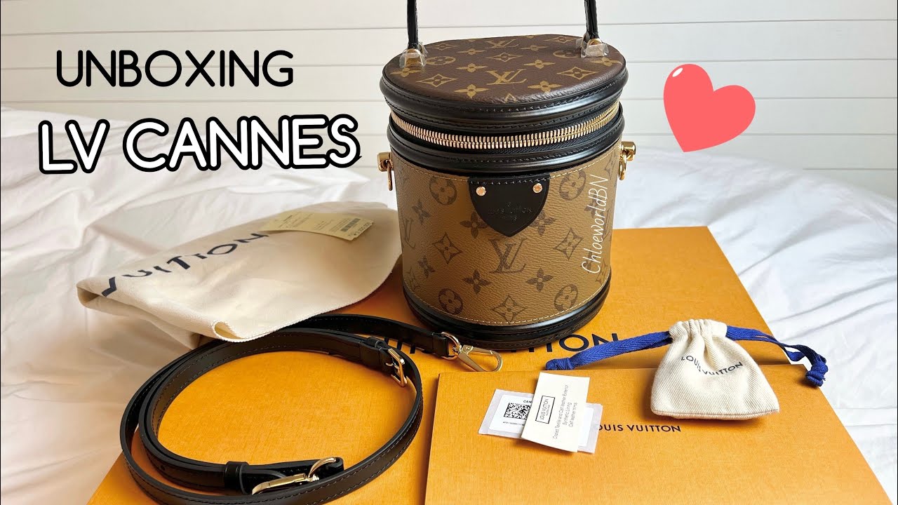 Quick Unboxing of LOUIS VUITTON CANNES