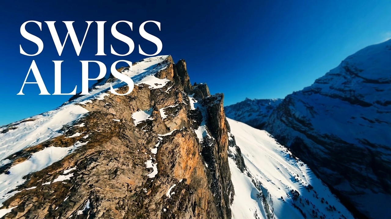 Welcome in the Swiss Alps (real drone speed) | FloFPV