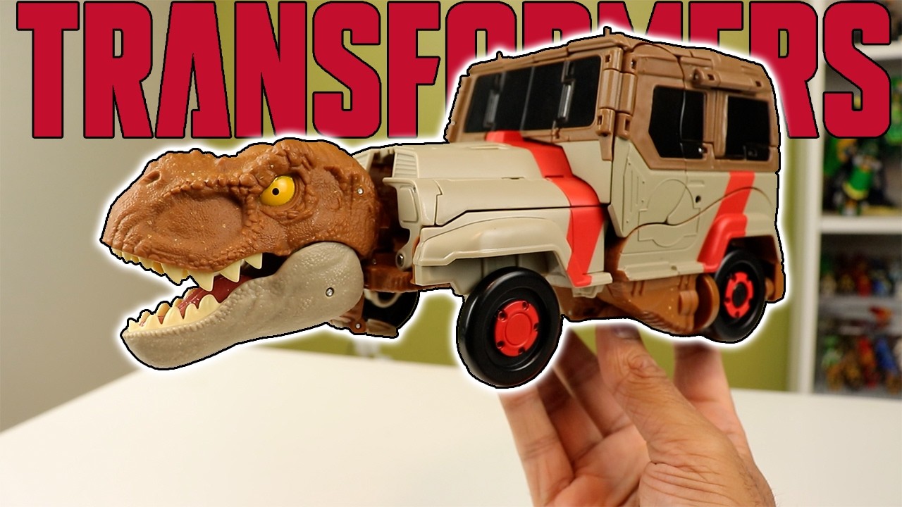 Maybe Mattel Can&rsquo;t Make A Transformer | #transformers Mattel Jurassic Park T-Rex