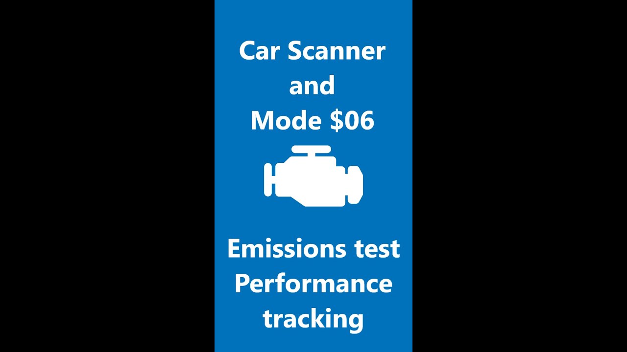 Mode $06, emissions test, live on-board diagnostic monitors - Car Scanner ELM OBD2 app