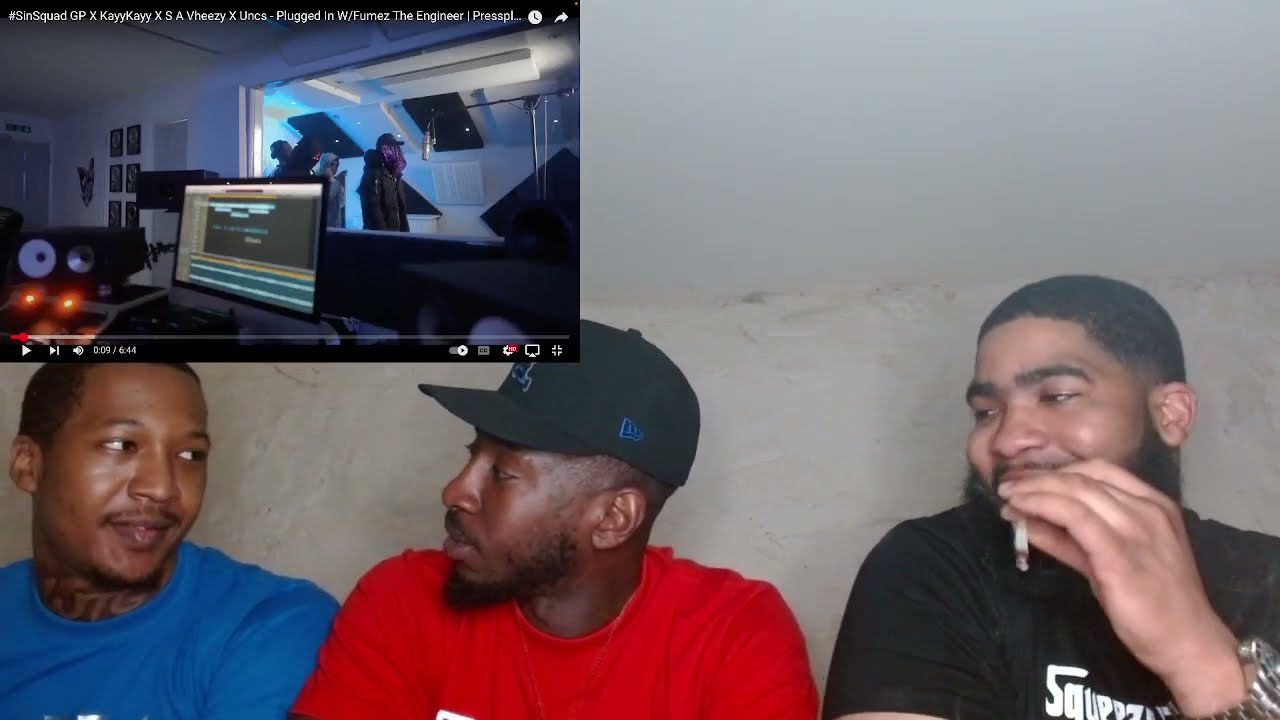 #SinSquad GP X KayyKayy X S A Vheezy X Uncs - Plugged In W/Fumez The Engineer | Pressplay|Reaction