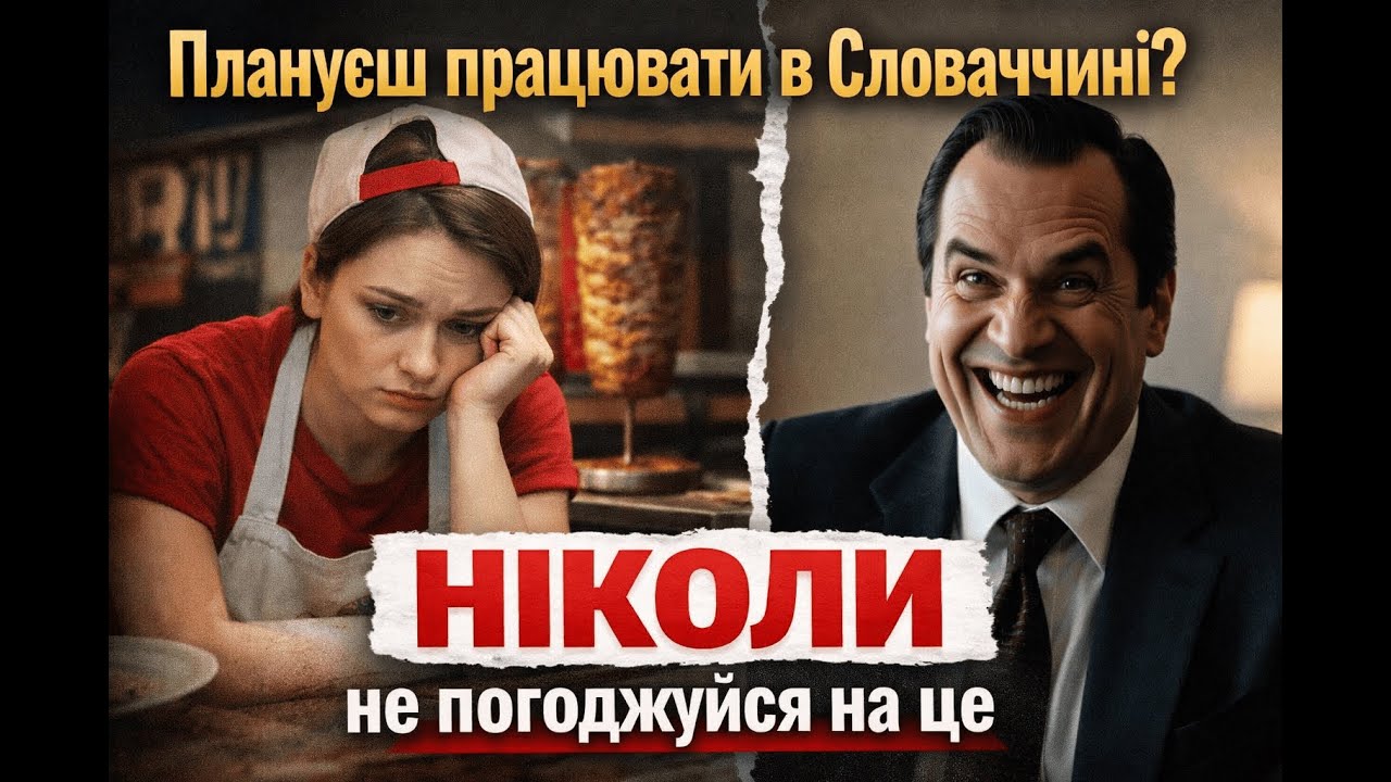 Плануєш працювати в Словаччині? НІКОЛИ не погоджуйся на це