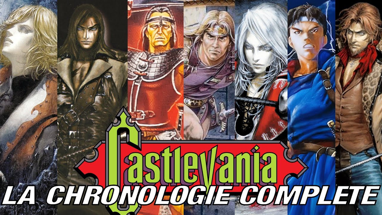 La Chronologie Compl&egrave;te de Castlevania #castlevania