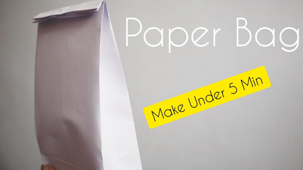Simple And Easy Paper Bag Tutorial || Fast And Quick Paper Bag ||