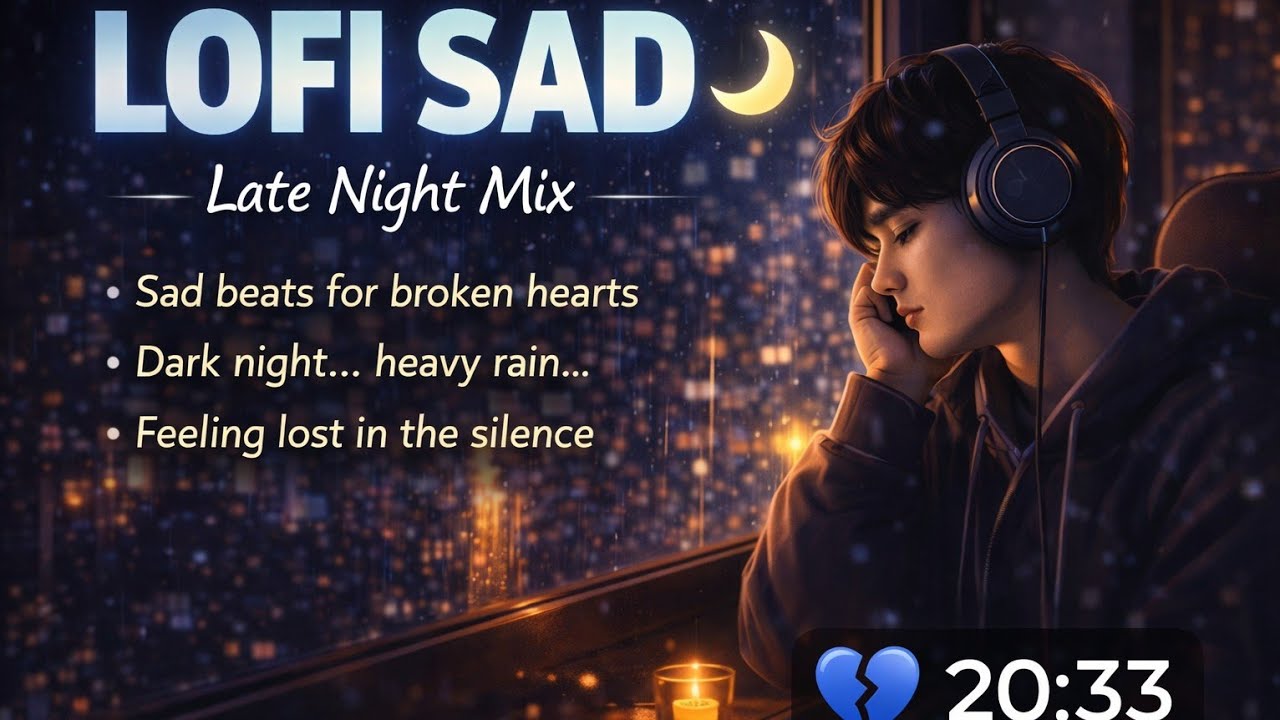 Sad Boy Late Night Lofi 🌙