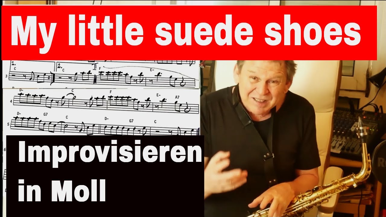 My little suede shoes (Charlie Parker) Improvisieren in Moll LernVideo