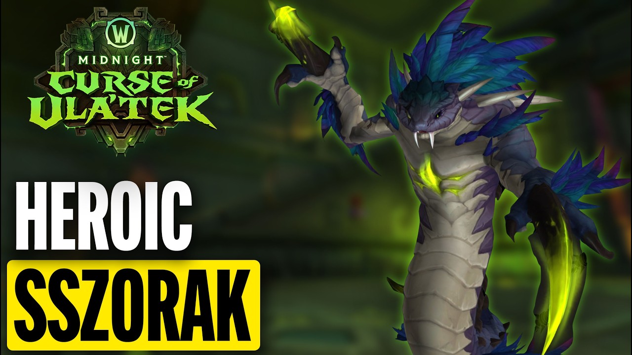 12.1 Raid Testing Heroic Sszorak | The Venomous Abyss
