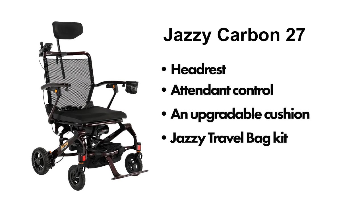 Pride® Mobility | Jazzy® Carbon 27 Features