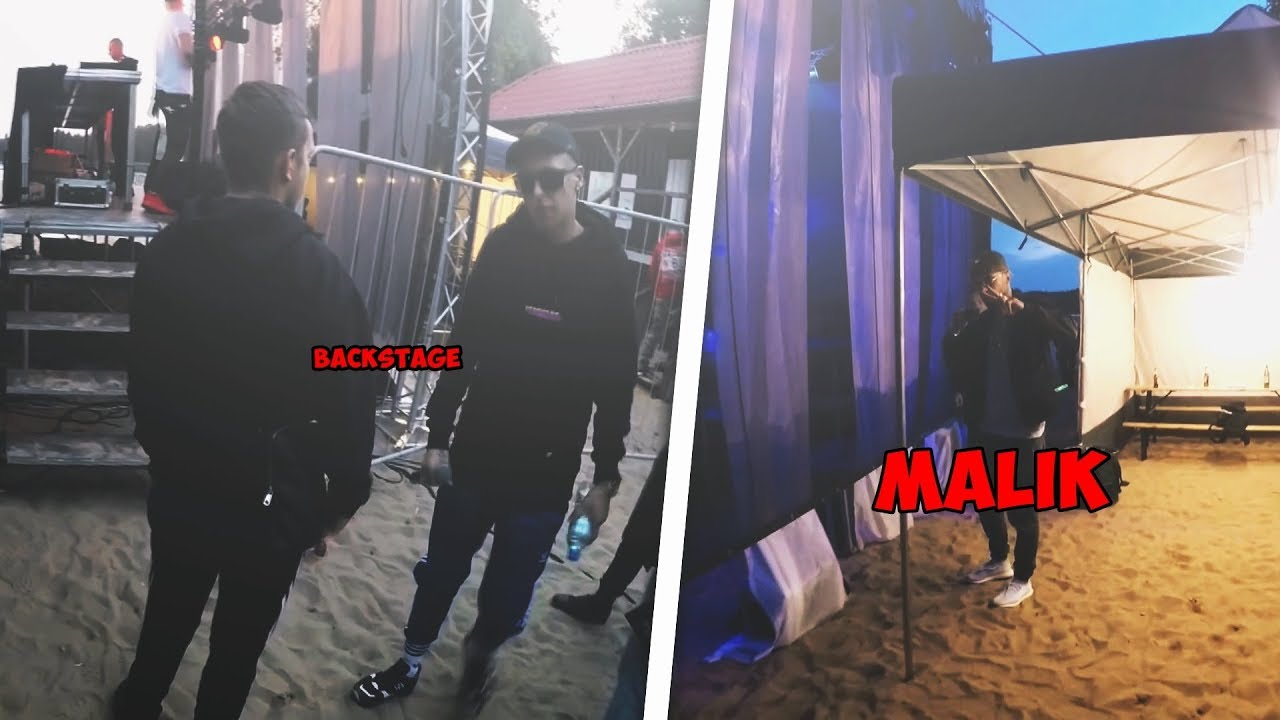 BACKSTAGE KONCERTU RETO W BARLINKU  FT. MALIK MONTANA