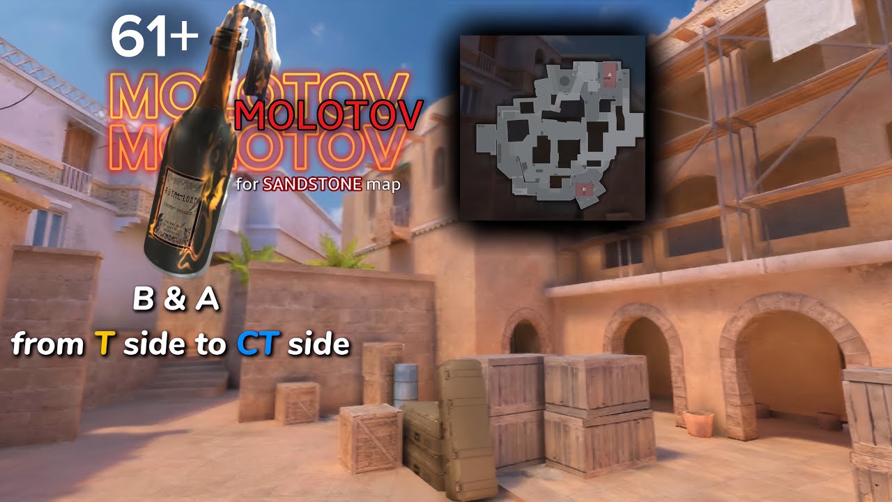 🔥60+ MOLLY for Sandstone Map in STANDOFF2
