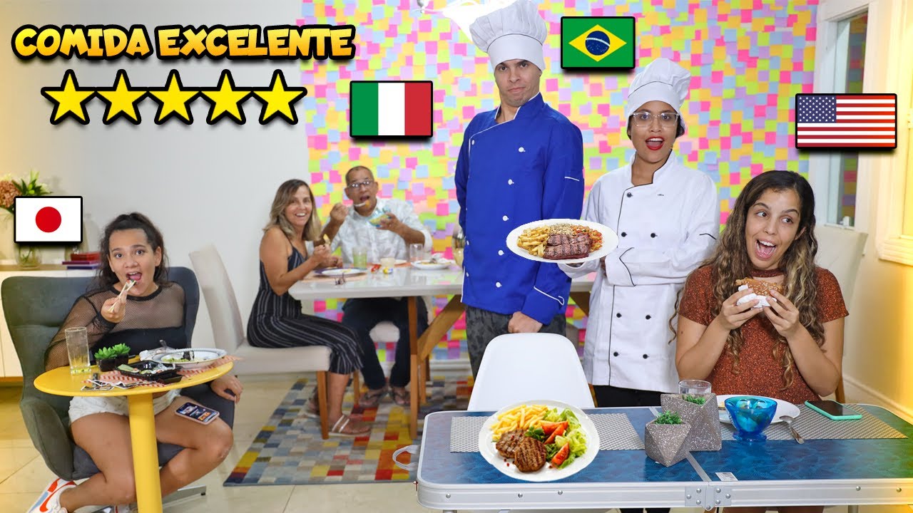 TRANSFORMAMOS A MANS&Atilde;O EM UM RESTAURANTE 5 ESTRELAS! - PROFISSIONAL!