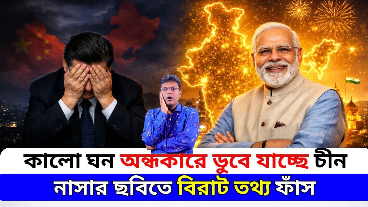 কালো ঘন অন্ধকারে ডুবে যাচ্ছে চীন,বিরাট তথ্য ফাঁস|China is sinking into pitch darkness|Santanu Roy