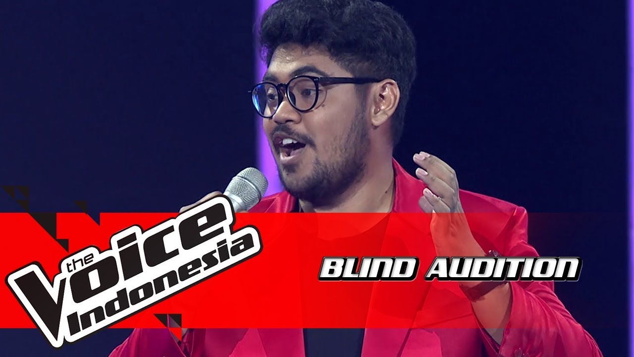 Abraham - Vittoria, Mio Core | Blind Auditions | The Voice Indonesia GTV 2018