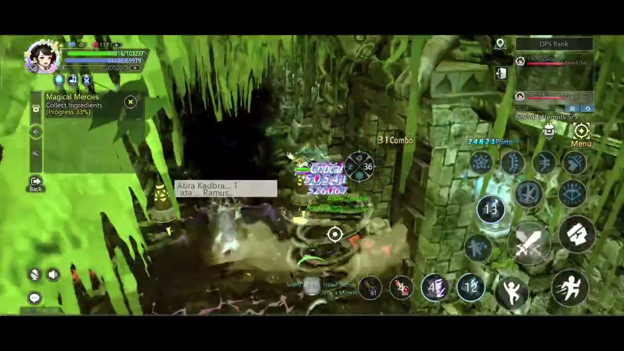 [Dragon Nest M: Classic] Archbishop Nest Normal Solo Run with Guide!