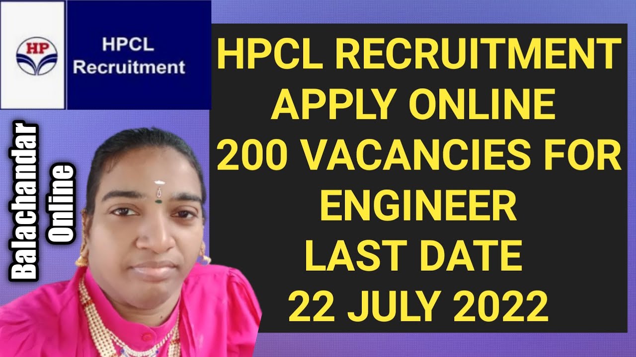 How to apply Hindustan Petroleum jobs || HPCL vacancy 2022