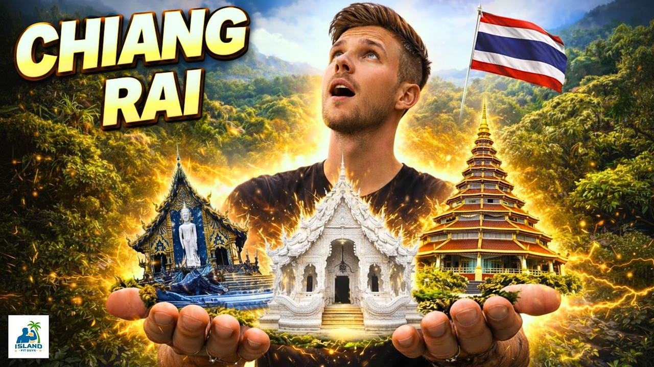 CHIANG RAI : I TEMPLI PIÙ INCREDIBILI AL MONDO? MI HANNO SCONVOLTO #thailand #chiangrai