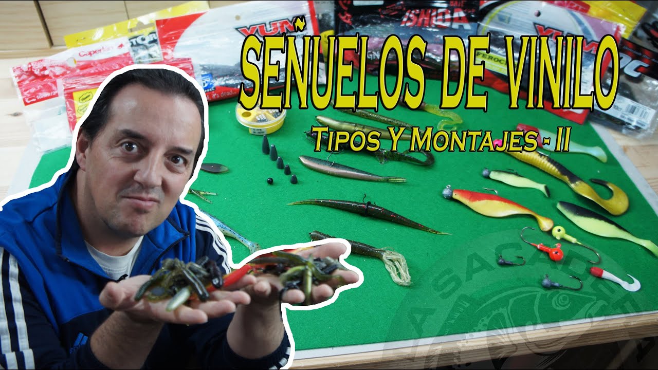 Señuelos de Vinilos Tipos y Montajes Parte II