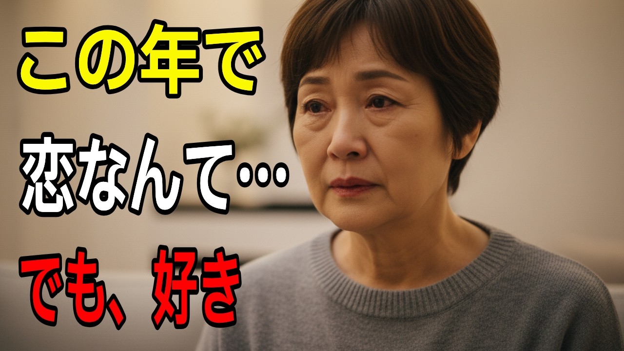 「この年で恋なんて…」それでも私は彼を選びました