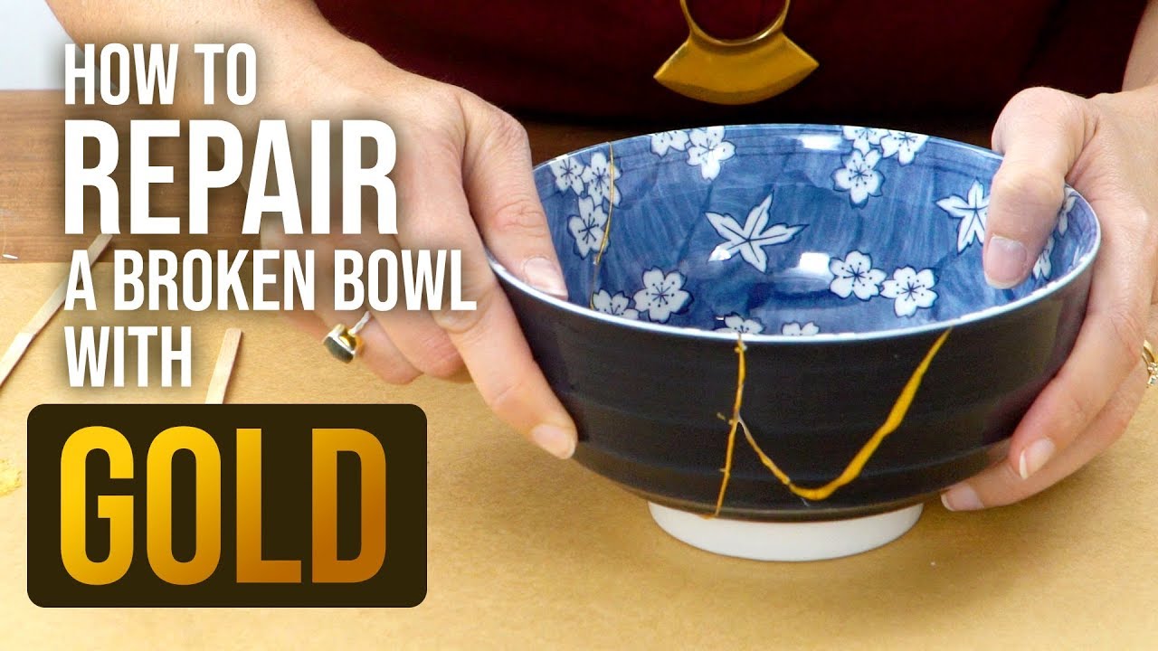 How to Repair Broken Bowls with Gold ~ The Art of Kintsugi - HGTV Handmade